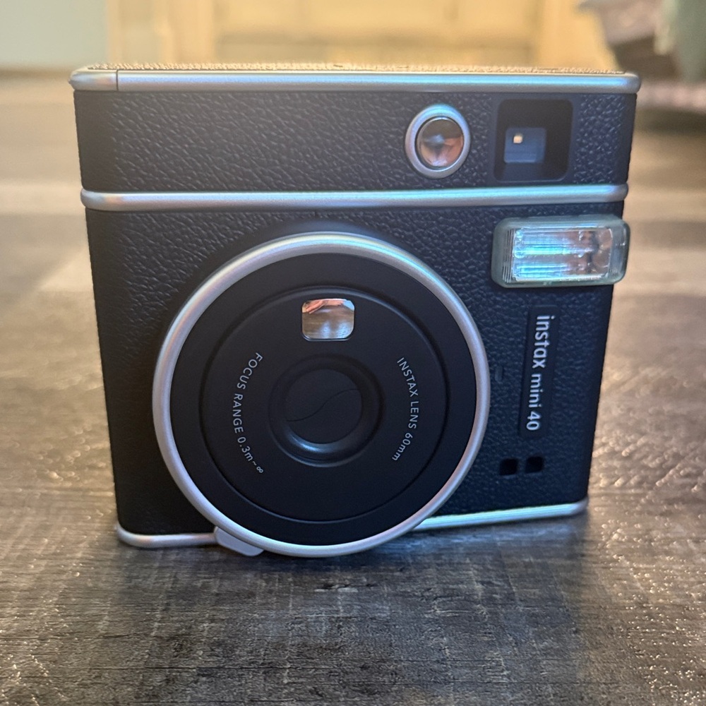 Instax Mini 40 Black Instant Camera